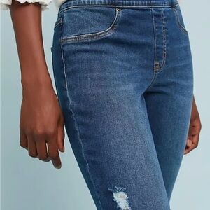 SPANX Blue Denim Pants